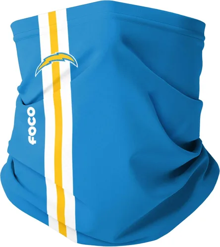 Vista 117 de FOCO NFL unisex-adult Nfl Team Logo Neck Gaiter Multiuse Mini impresión del color del equipo.