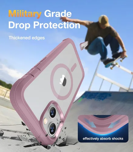 Vista 916 de DIACLARA - Funda transparente compatible con iPhone XR 6.1 pulgadas 2018