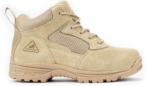 Vista 2 de RYNO GEAR Botas de combate tácticas Coolmax de 4.5