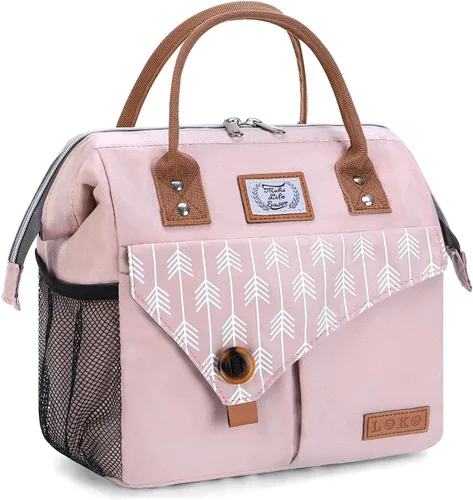 Vista 14 de Lekesky Lonchera térmica portátil para mujer, 11L, color gris