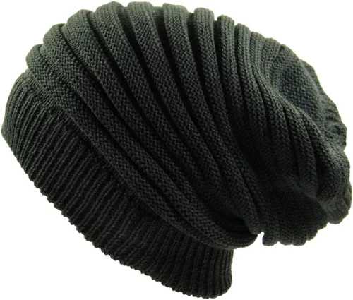Vista 23 de RW Rasta larga Slinky Beanie Sombreros