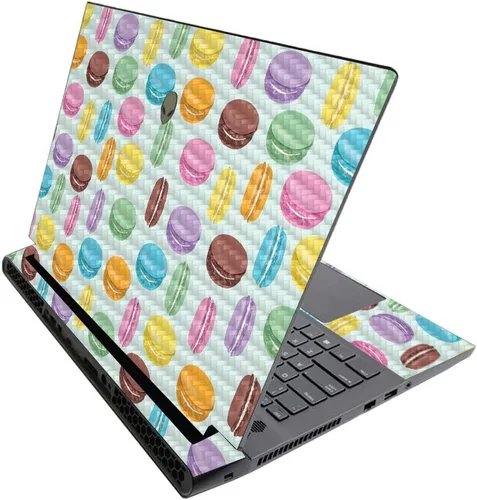 Vista 140 de MightySkins - Skin brillante con purpurina para Alienware M17 R3 (2020) y M17 R4 (2021) - Diversión de los años 90 Acabado duradero con purpurina