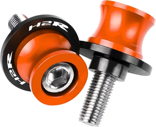 Vista 10 de for Kawasaki H2R 2015-2021 Motorcycle Accessories Swingarm Spools Stand Screws Slider 8MM Fall Protection