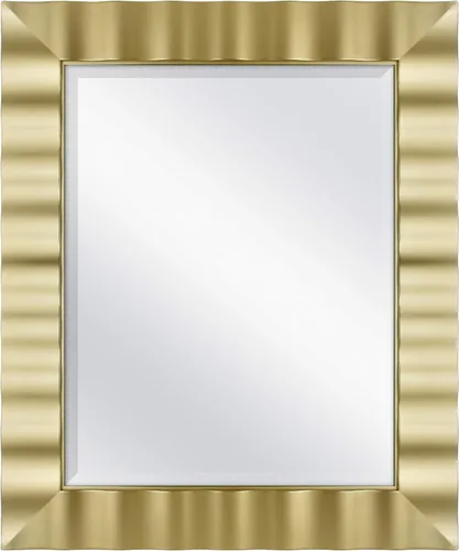 Vista 39 de MCS Simplicity - Espejo de pared grande de 21.5x25.5 pulgadas, espejo negro con detalle biselado, espejo para colgar en pared vertical u horizontal