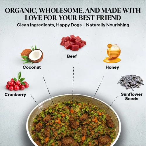Vista 3 de Healthy Dogma - Alimento deshidratado para perros PetMix - Cena de carne