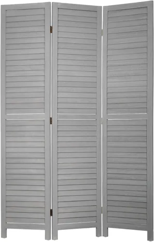 Vista 11 de PayLessHere Divisor de habitación de madera, pantalla de privacidad de 5.75 pies para interiores, plegable, portátil, pantalla de división