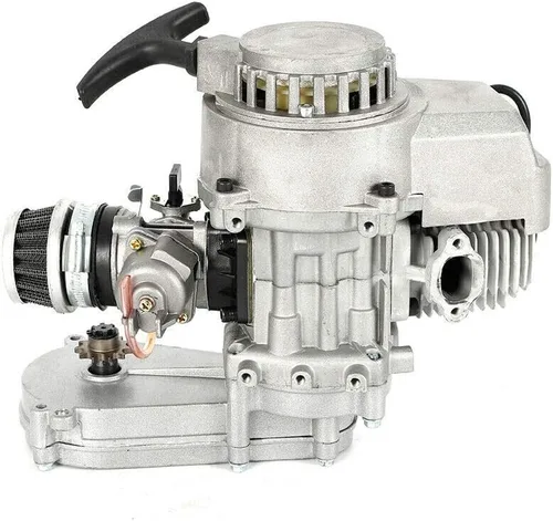 Vista 5 de Motor de Motor 49CC 2 Tiempos Arranque por Tirón Motor 2-Tiempos para Moto de Bolsillo Mini Moto de Cross ATV Buggy (49CC estilo 2)