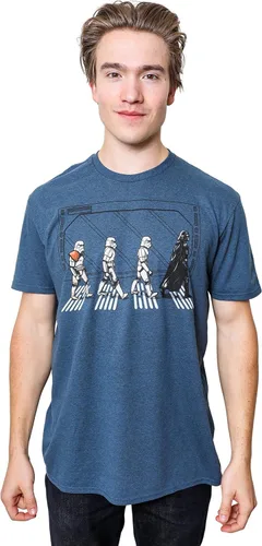 Vista 3 de Star Wars Death Star Road Stormtrooper Crossing Camiseta para hombre