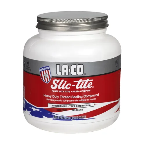 Vista 10 de LA-CO 42014 Slic-Tite - Pasta selladora de rosca prémium con PTFE, temperatura de -50 a 500 grados F, 1 galón