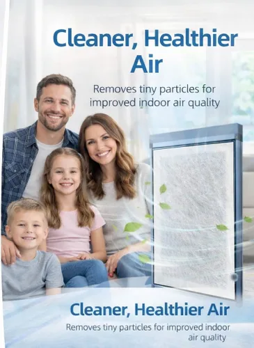 Vista 5 de Fast-Shipped-Filters - Paquete de 10 almohadillas de filtro de repuesto de 16 x 25 pulgadas, diseñadas para adaptarse al filtro de aire electrónico