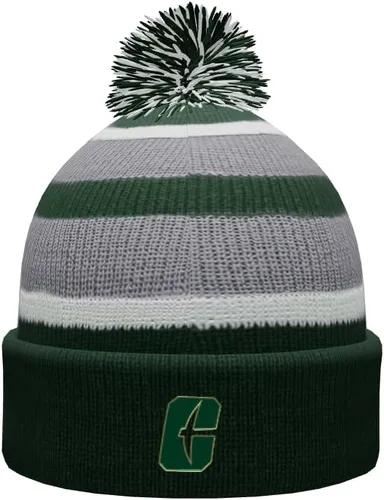 Vista 68 de NCAA Prime - Gorro de punto de invierno con pompón plegable