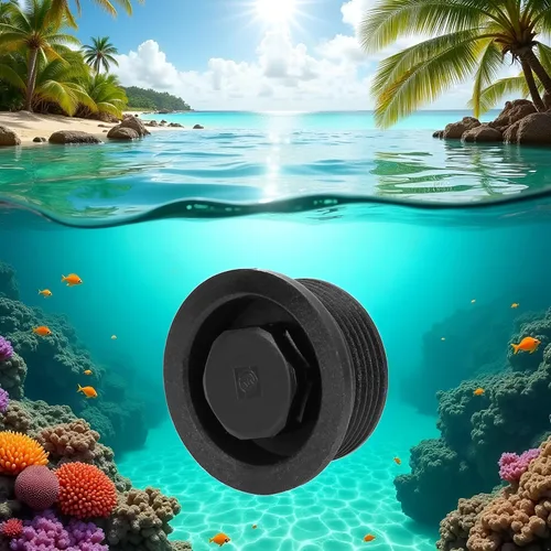Vista 3 de Alomejor ventilación de aire de tabla de surf, parte esencial de mantenimiento fácil de instalar tabla de surf de ventilación de plástico negro