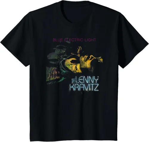 Vista 4 de Lenny Kravitz - Camiseta eléctrica azul, Negro