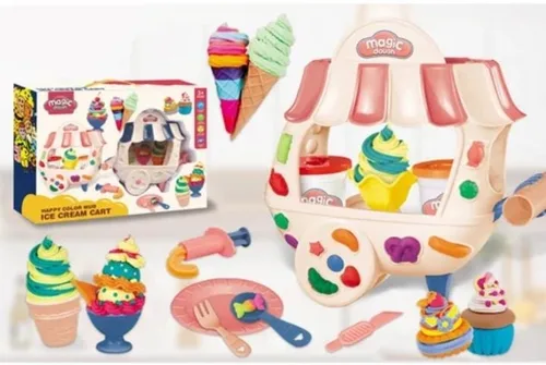 Maquina Fabrica Helados Plastilina de Triada
