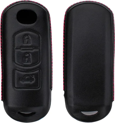 Vista 3 de Funda de silicona suave para llavero Mazda 2 3 5 6 8 CX3 CX4 CX5 CX7 CX9 MX5 Miata para Toyota Yaris para Scion iA TPU Case, Negro - piel