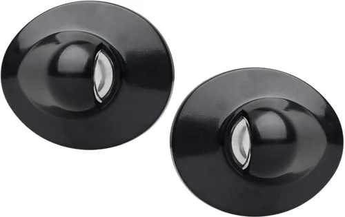 Vista 5 de HERCOO - Lámparas para placa de matrícula con lente y carcasa negra compatibles con F150 F250 F350 F450 F550 Super Duty Bronco Excursion Expedition