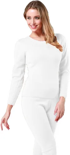 Vista 3 de 9M - Conjunto de ropa interior térmica con forro polar ultrasuave para mujer