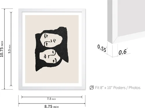 Vista 44 de Poster Master Faces Poster - Retro Women Print - Portrait Art - Sketch Illustration - Abstract Artwork - Woman Design - Chic Boho Design - Great