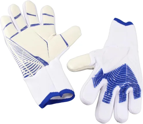 Vista 5 de Soccer Goalie Gloves, Football Gloves with Strong Grip Latex Palms Finger Protection for Kids Adults