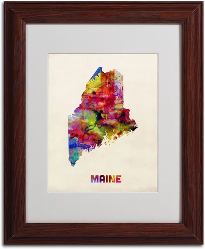 Vista 2 de Michael Tompsett - Arte enmarcado con marco de madera, 11.0 x 13.8 in