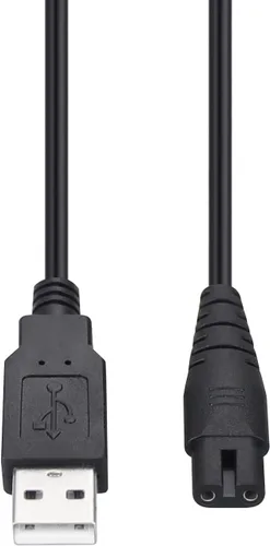 Vista 4 de Cable de carga de repuesto para hilo dental de agua de Nicefeel, Mospro, Cremax inalámbrico, Zerhunt, cable de carga, paquete de 2