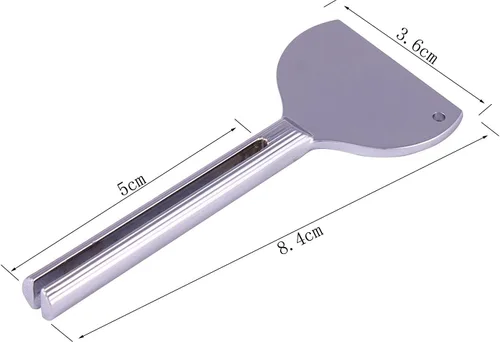Vista 3 de 2 llaves del exprimidor de la pasta de dientes del tubo, herramienta del escurridor del dispensador del rodillo del color del tinte del pelo