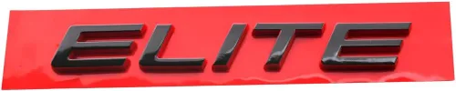 Vista 2 de 1 emblema trasero de élite de repuesto para automóvil 2020-2022 08F20-THR-100G (línea negra/roja)