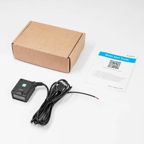 Vista 9 de NetumScan Motor de escaneo de código de barras fijo integrado 2D, lector de código de barras QR 1D 2D de grado industrial, escaneo de inducción