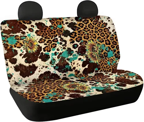 Vista 12 de AFPANQZ Funda protectora para asiento trasero de automóvil, con bandera patriótica estadounidense, solo para asiento trasero de automóvil, camión