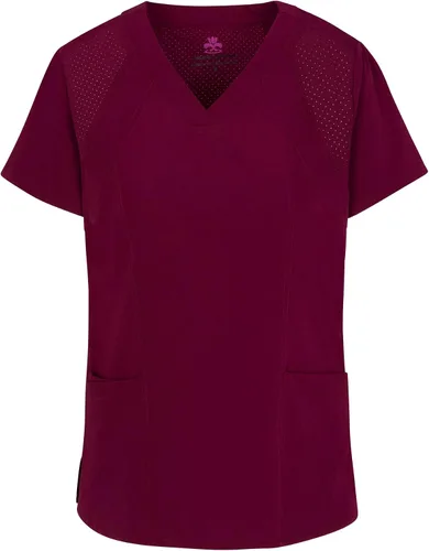 Vista 3 de Natural Uniforms Conjunto de ropa quirúrgica elástica para mujer con tallas regulares y pequeñas