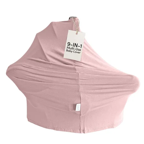 Vista 18 de MOZAH Funda de asiento de coche para bebé, hojas beige, 100% muselina orgánica, suave, transpirable y ligera, esencial para asiento de automóvil