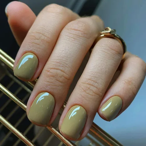 Vista 6 de Uñas postizas cuadradas cortas a presión, color liso, blanco leche, rosa, cobertura completa, con diseños, uñas postizas brillantes con pegamento S1