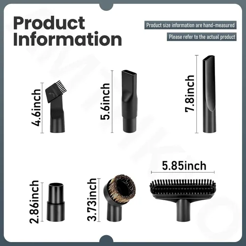 Vista 2 de Kit de adaptador universal de accesorios – Herramienta extensible para hendiduras, accesorios compatibles con BLACK+DECKER Dustbuster, se adapta a