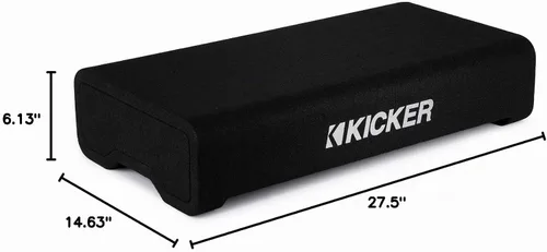 Vista 9 de KICKER 48TRTP122 Subwoofer delgado de alimentación descendente de 12