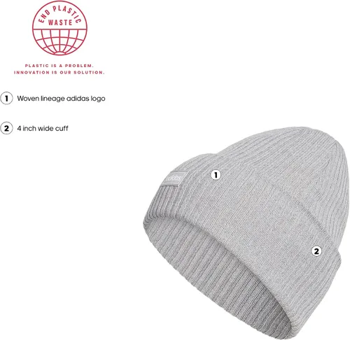 Vista 2 de adidas Gorro plegable de 4 pulgadas para mujer