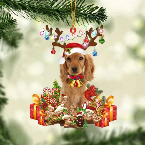Vista 74 de Nazenti Adorno de Navidad personalizado de reno de Alaskan Malamute – Adorno de perro personalizado para amantes de las mascotas, acrílico plano
