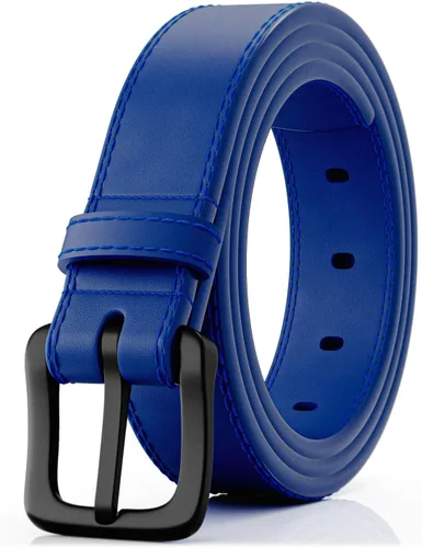 Vista 10 de ITAY Cinturón sin metal hipoalergénico de cuero TSA, cinturón para hombre sin níquel, cinturón no metálico, cinturones TSA resistentes para Beige