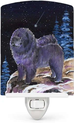 Vista 9 de Tesoros de la Caroline Noche estrellada Chihuahua Luz, 6" x 4," Multicolor Chihuahua 08