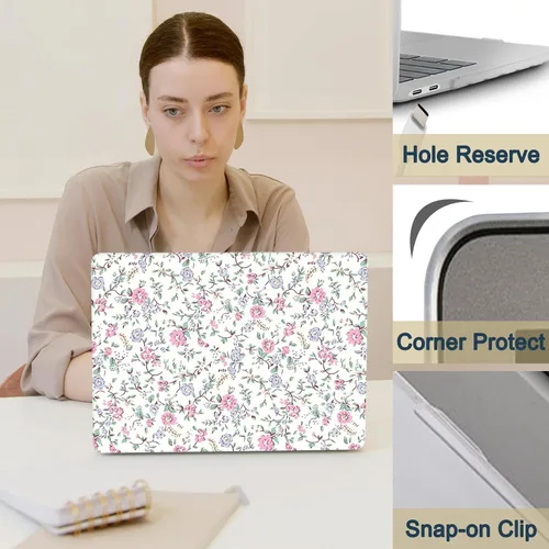Vista 48 de Funda compatible con MacBook Air de 11 pulgadas 2015-2010 A1465 A1370, diseño impreso de plástico para laptop, carcasa protectora Air de 11.6