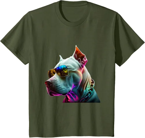 Vista 12 de Dogo Argentino Dogs Dogo Argentinos Camiseta, Negro