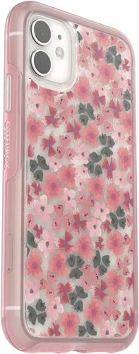 Vista 4 de Funda OtterBox Symmetry Series para iPhone 11 e iPhone XR (Solamente) - con Paño de Limpieza - Embalaje No Minorista - Best Buds