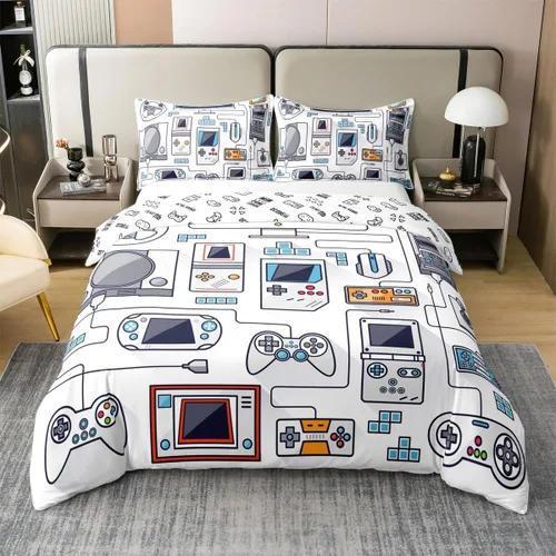 Vista 19 de Axolotl Funda de Edredón 100% Algodón Tamaño Twin Lindo Juego de Ropa de Cama de Axolotl Funda de Edredón Kawaii Funda de Edredón de Animales