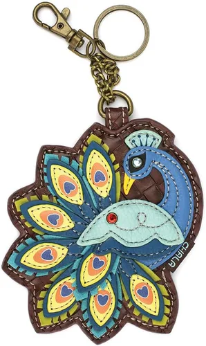 Vista 7 de CHALA Bird Collection - Llavero decorativo para mujer, diseño de pájaro azul