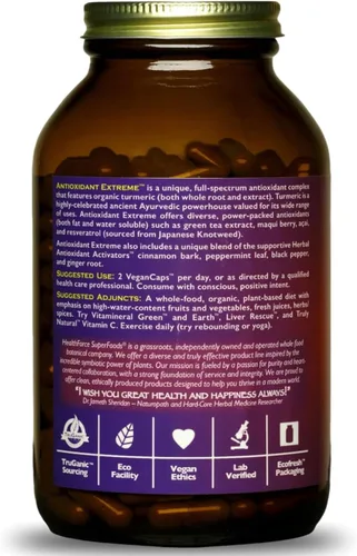 Vista 2 de HEALTHFORCE SUPERFOODS Antioxidante Extreme - 360 VeganCaps