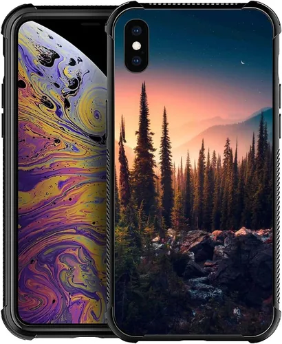 Vista 177 de Compatible con funda para iPhone 6 Plus/6s Plus,Bite Your Teeth Diseño de patrón asombroso, funda trasera dura de PC anti-arañazos y a prueba