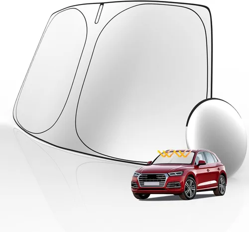 Vista 9 de Parasol para parabrisas, accesorios para parabrisas delantero, protector solar personalizado, diseño de doble capa Front Window Sun Shade