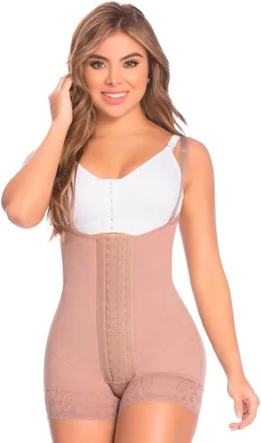 Vista 2 de DELIÉ by Fajas Dprada 09066 Fajas Colombianas Faja Posparto Faja Moldeadora de Cuerpo Completo para Mujer