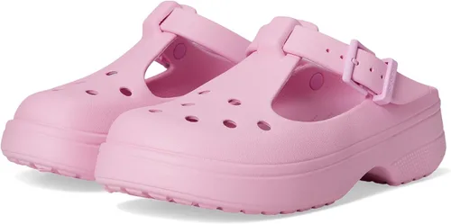 Vista 17 de Crocs Zuecos clásicos Mary Jane para mujer Negro