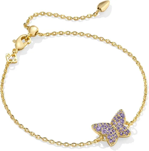 Vista 4 de Kendra Scott Lillia - Pulsera delicada de cristal para mujer, joyería de moda