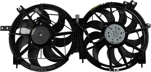Vista 108 de TRQ Conjunto de ventilador de refrigeración dual del radiador